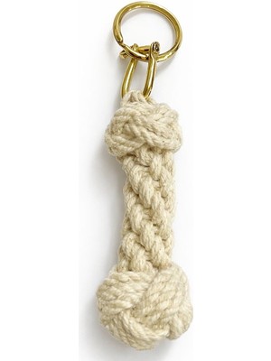 Store Mania Pirinç Örgü Halat Tasarım Anahtarlık STRMIA-RSTTT34