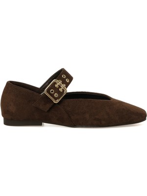 Butigo 26S-992 6fx Kahverengi Kadın Babet