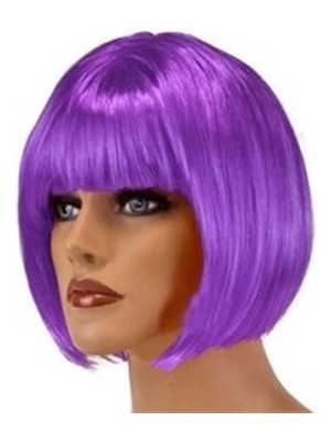 Balkan Grup Mor Küt Peruk Saç
