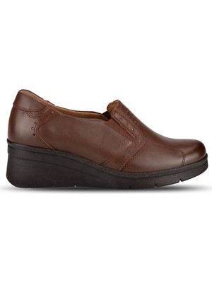 Forelli Kayne-G Kadın Deri Hallux Ayakkabı Taba