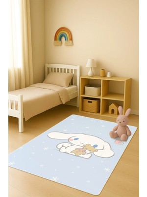 Dolce Mariee Modern Dijital Baskı Kaymaz Taban Çocuk ve Genç Odası Halısı H0802