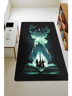 Dolce Mariee Modern Dijital Baskı Kaymaz Taban Çocuk ve Genç Odası Halısı H1026