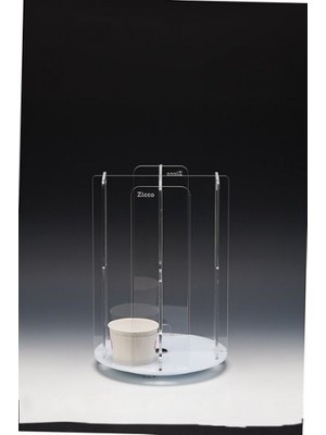 Biradlı Döner Tabanlı Karton Bardak Standı