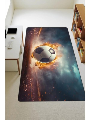 Dolce Mariee Modern Dijital Baskı Kaymaz Taban Çocuk ve Genç Odası Halısı H0649