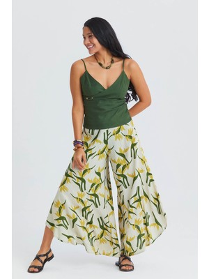 Los Banditos Normal Bel Asimetrik Kesim Kadın Bohem Pantolon