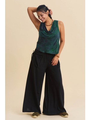Los Banditos Bol Kesim Cep Detaylı Kadın Salaş Pantolon
