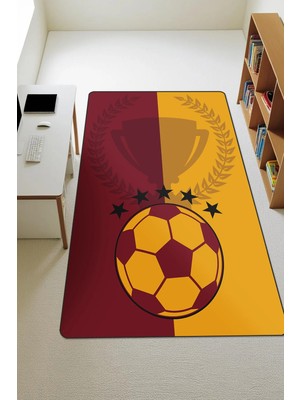 Dolce Mariee Modern Dijital Baskı Kaymaz Taban Çocuk ve Genç Odası Halısı H0911