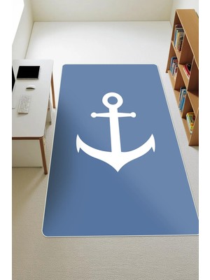 Dolce Mariee Modern Dijital Baskı Kaymaz Taban Çocuk ve Genç Odası Halısı H0678