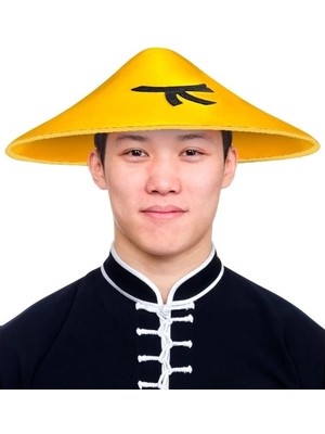 Balkan Grup Uzak Doğu Asyalı Şapkası Sarı Renk