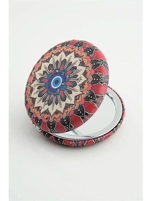 twingold Nazar Figürlü Küçük Cep Makyaj Aynası