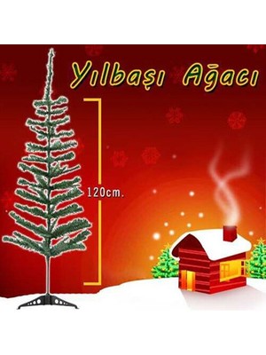 Epilons Yılbaşı Çam Ağacı Gür Dallar 120 cm