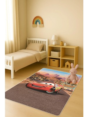 Dolce Mariee Modern Dijital Baskı Kaymaz Taban Çocuk ve Genç Odası Halısı H0999