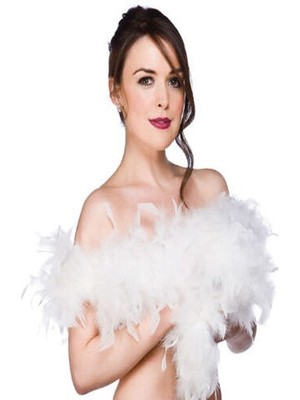 Epilons 2 Metre Boa Tüy Otriş - Beyaz