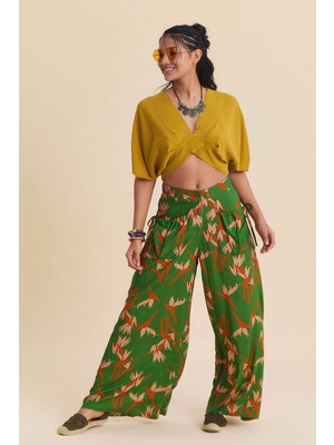 Los Banditos Bol Kesim Cep Detaylı Kadın Salaş Pantolon