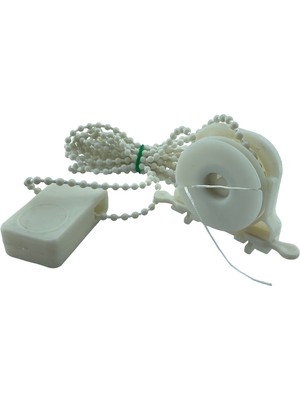 MorPerde Kruvaze Perde Krem Mekanizma