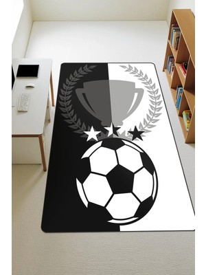 Dolce Mariee Modern Dijital Baskı Kaymaz Taban Çocuk ve Genç Odası Halısı H0907