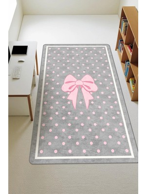 Dolce Mariee Modern Dijital Baskı Kaymaz Taban Çocuk ve Genç Odası Halısı H1004