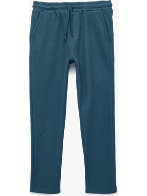 Koton Beli Lastikli Pamuklu Basic Eşofman Altı