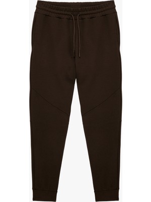Koton Viskon Karışımlı Cepli Beli Bağcıklı Jogger Spor Eşofman Altı