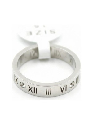 Esranın Dünyası 6'lı Roma Rakamlı Yüzük - Gümüş