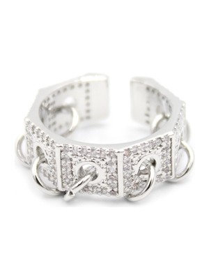 Esranın Dünyası Halkalı Yüzük - Gümüş