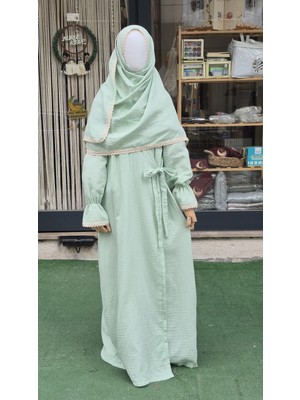 Nurul Kisve Müslin Namaz Elbisesi ve Başörtü
