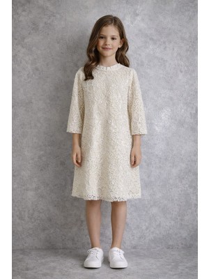 Escabel Kız Çocuk 36235 Gars Elbise