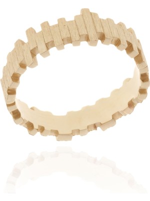 Berk Mücevherat 14 Ayar Altın Ritim Kadın Alyans 9