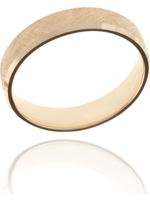 Berk Mücevherat 14 Ayar Altın Mat Erkek Alyans 21