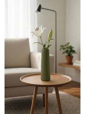 Puffin Design Pillar Dekoratif Vazo