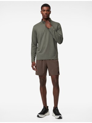 Koton Uzun Kollu Yarım Fermuarlı Dik Yaka Spor Sweatshirt