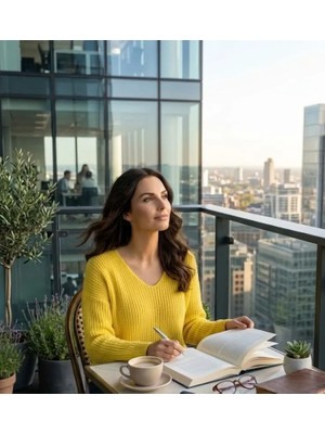 Urumday Kadın V Yaka Kazak