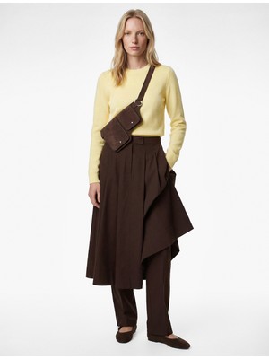 Koton Uzun Kollu Bisiklet Yaka Basic Triko Kazak