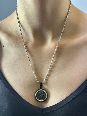 Gönülden Tasarım Çelik Muhammed Yazılı Kolye 24 cm