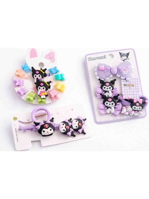 Moda Kuromi Toka Seti 3set Toplam