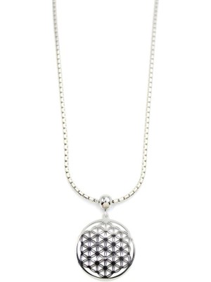 Esranın Dünyası Yaşam Çiçeği Kolye - Gümüş