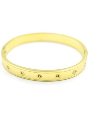 Esranın Dünyası Taşlı Bilezik - Altın