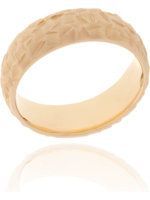 Berk Mücevherat 14 Ayar Altın Mat Erkek Alyans 21