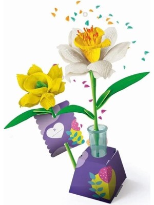 Gray Line Gry Çiçek Tasarıım Seti - Nergis Nel1