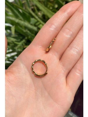 Spossy Silver Jewelry Mini Halka Küpe