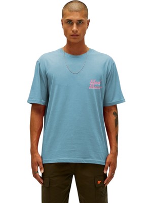 Bad Bear Bad Pink Mavi Erkek Tshirt