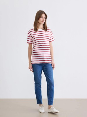 LC Waikiki Karın Panelli Slim Mom Hamile Jean Pantolon  (S6)