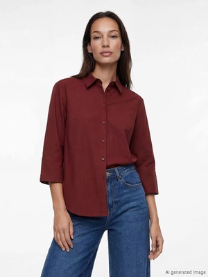 LC Waikiki Poplin Kadın Gömlek  (S6)