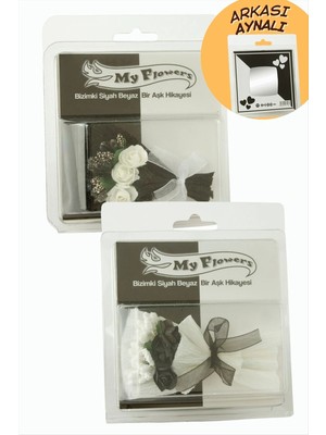 Store Mania Ieg™ Bizimki Siyah Beyaz Bir Aşk Hiyakesi Gül Buketi