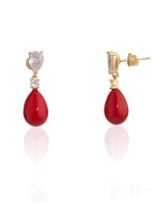Spossy Silver Jewelry Damla Inci Küpe