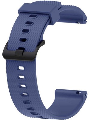 Gpack Fossil Gen 5e FTW4055 Kordon Noktalı Kopcalı Silikon 22/klw Lacivert