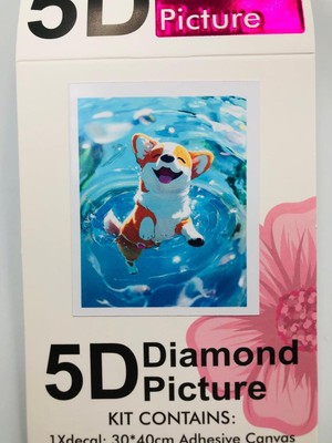 DUCK HOBY 30x40 Boncuklu Taşlı Mozaik Elmas Goblen Elmas Boyama Resim Puzzle Dıamond Paıntıng Hı Stone