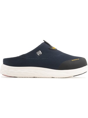 Sandal Spor Erkek Ortopedik File Sabo Doktor Hemşire Hastane Aşçı Terliği SS001-0558 Lacivert