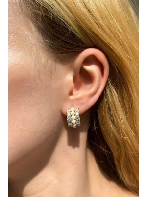 Spossy Silver Jewelry Inci C Küpe