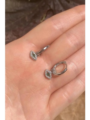Spossy Silver Jewelry Göz Halka Küpe